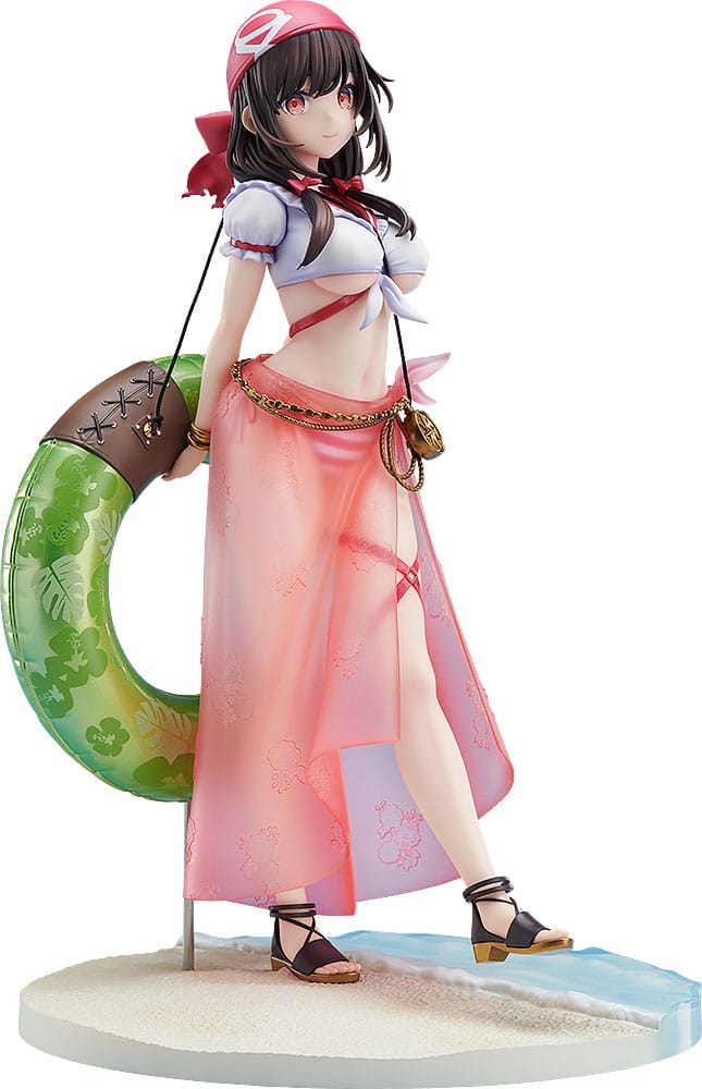 Kono Subarashii Sekai Ni Shukufuku Wo Estatua 1 7 Yunyun Light Novel Cosplay On The Beach Ver 25 Cm