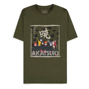 Naruto Shippuden Camiseta Akatsuki Clan Talla L
