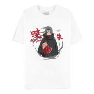 Naruto Shippuden Camiseta Itachi Uchiha White Talla L