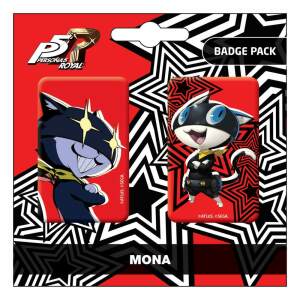 Persona 5 Royal Pack De Chapas Mona Morgana