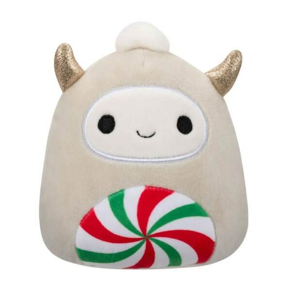 Squishmallows Peluche Christmas Nissa The Yeti With Peppermint 20 Cm