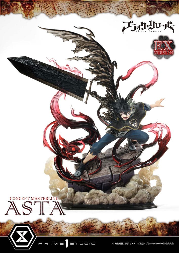 Black Clover Concept Masterline Series Estatua 1/6 Asta Exclusive Ver. 50 cm