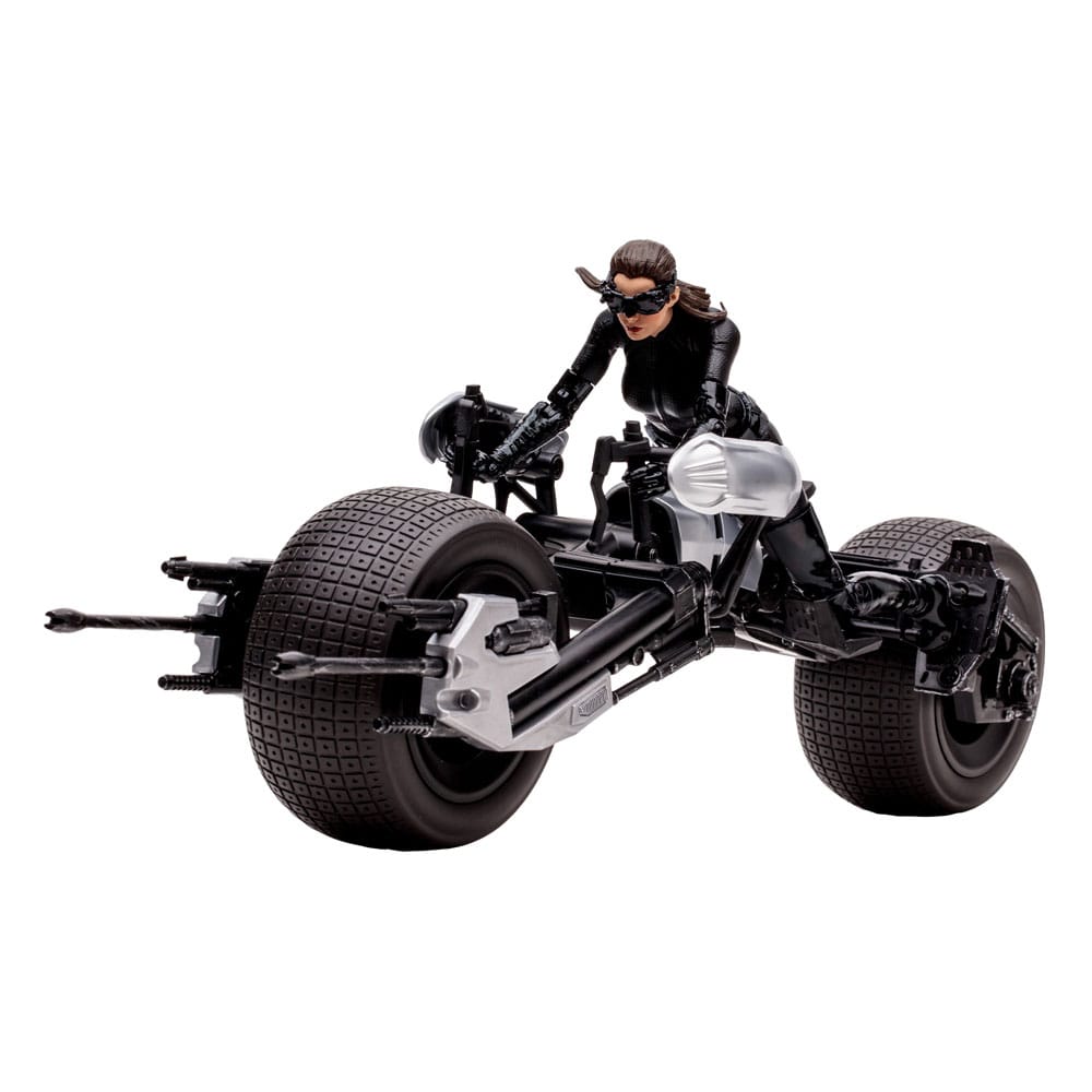 DC Multiverse Vehículo Batpod With Catwoman (The Dark Knight Rises)