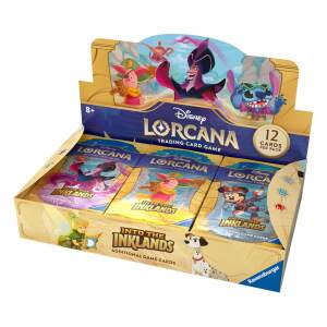 Disney Lorcana Tcg Into The Inklands Caja De Sobres Expositor 24 Edicion Ingles