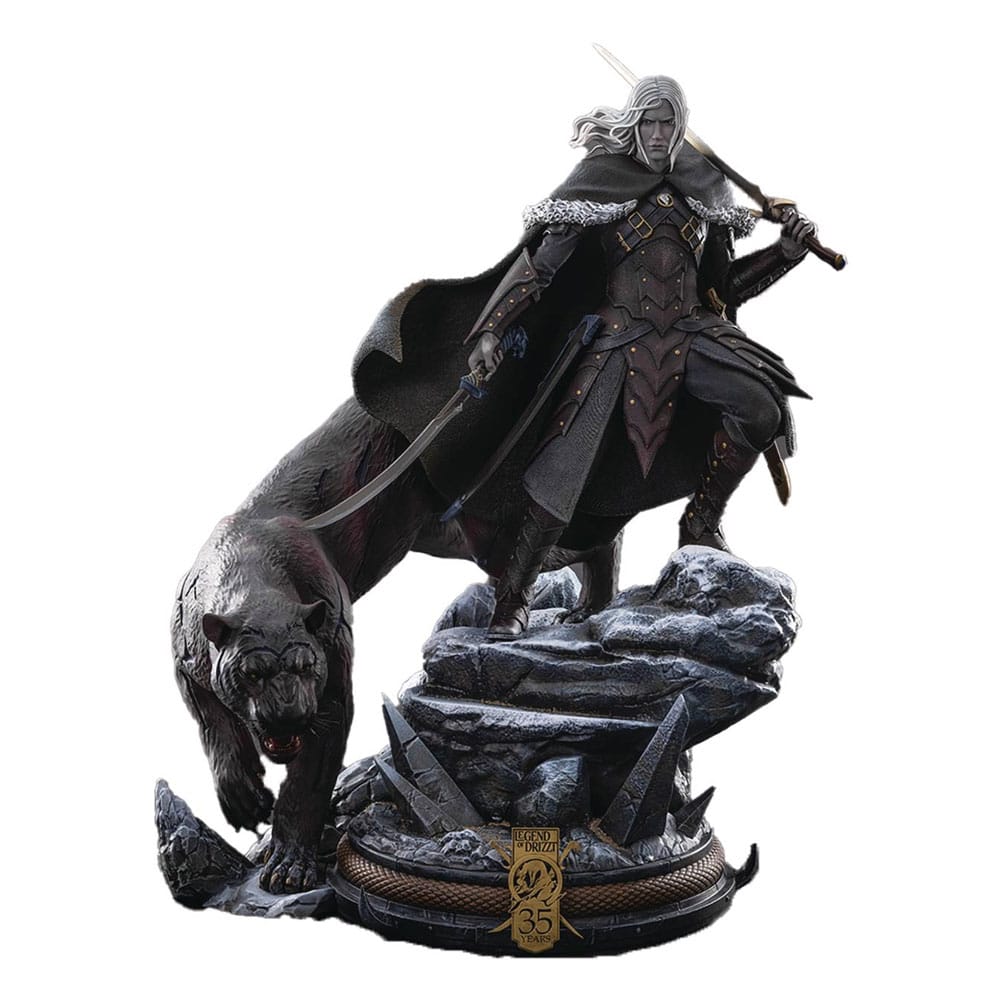 Dungeons Dragons Estatua 1 4 Drizzt Do Urden 35th Anniversary Edition Previews Exclusive 40 Cm