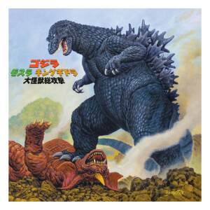 Godzilla Original Motion Picture Soundtrack By Kow Otani Godzilla Mothra And King Ghidorah Giant Monsters All Out Attack Vinilo 2xlp