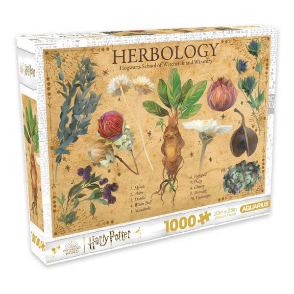 Harry Potter Puzzle Herbology 1000 Piezas