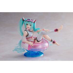 Hatsune Miku Wonderland Estatua Pvc Aqua Float Girls Figure Hatsune Miku Reissue 18 Cm