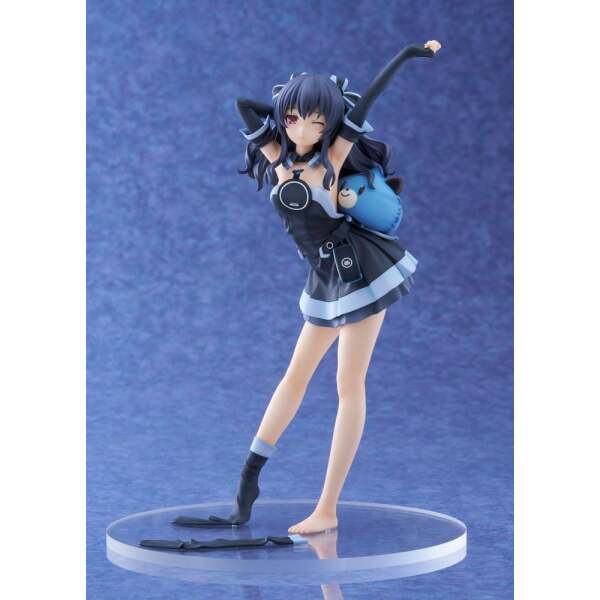 Hyperdimension Neptunia Estatua 1 8 Neptunia Uni Wake Up Overseas Edition 20 Cm