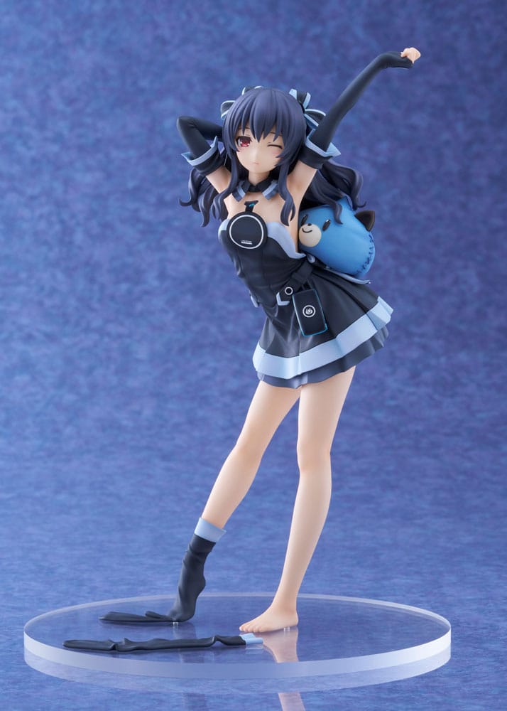 Hyperdimension Neptunia Estatua 1 8 Neptunia Uni Wake Up Overseas Edition 20 Cm