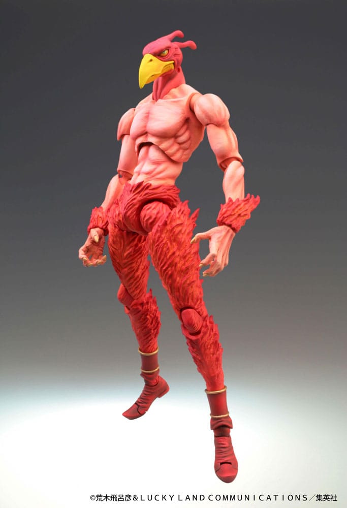 JoJo’s Bizarre Adventure Figura Super Action Chozokado (Magician’s Red) 16 cm (re-run)