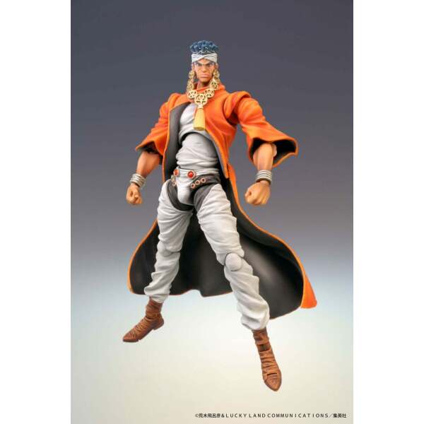 Jojo Bizarre Adventure Figura Super Action Chozokado Mohammed Avdol 16 Cm Re Run