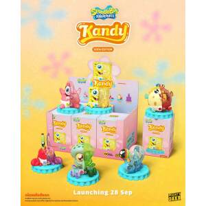 Kandy X Sanrio Blind Box Kandy X Jason Freeny Collection Spongebob Soda Edition Expositor 6