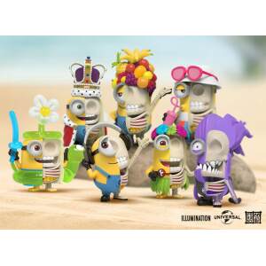 Minions Blind Box Hidden Dissectibles Series 01 Vacay Ed Expositor 6