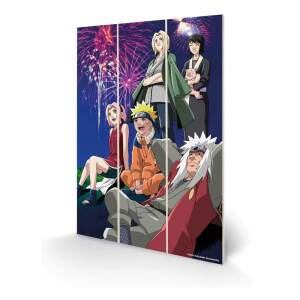 Naruto Poster De Madera A Time For Celebration 20 X 30 Cm