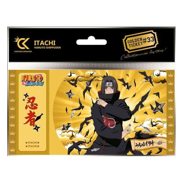 Naruto Shippuden Golden Ticket 33 Itachi Caja 10