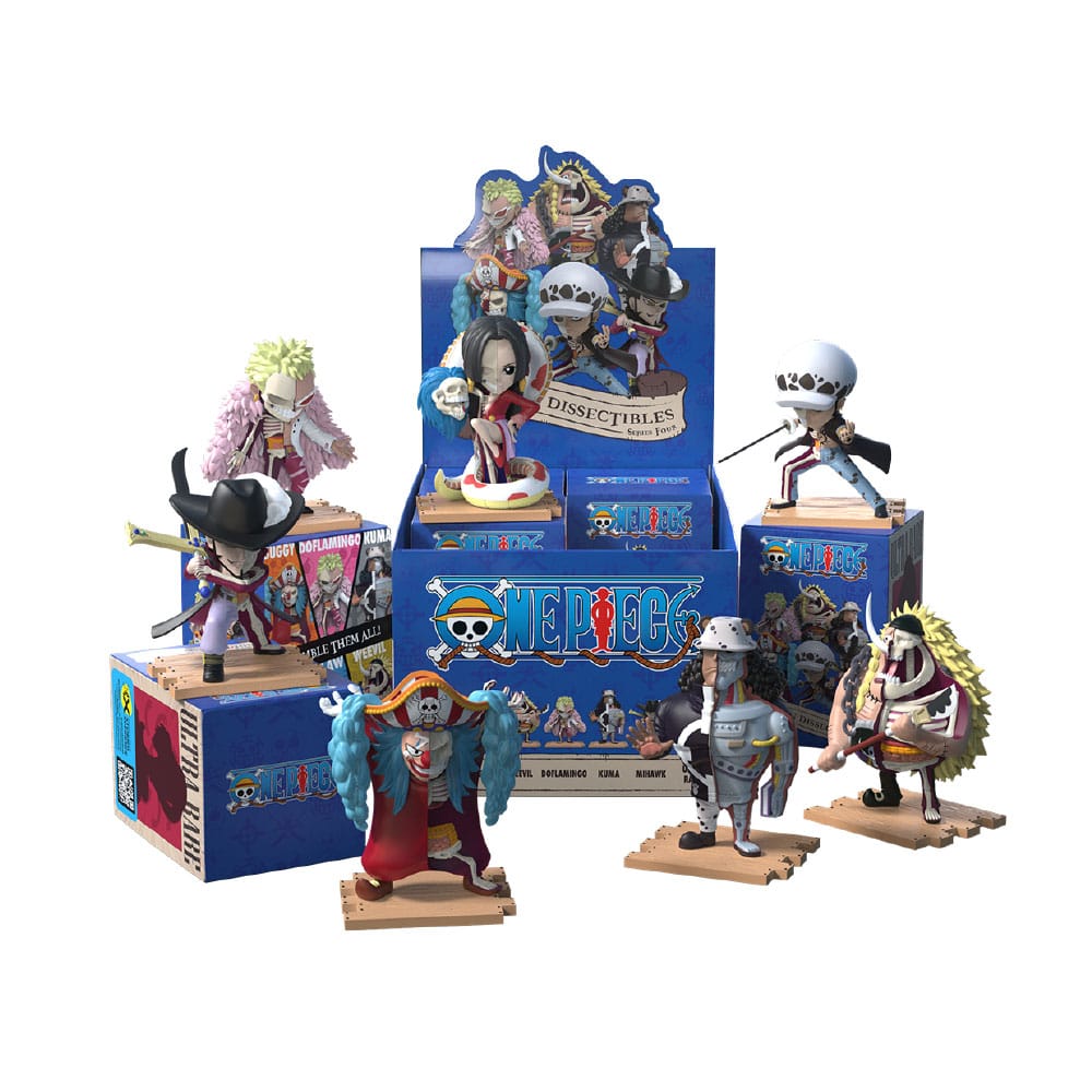 One Piece Blind Box Hidden Dissectibles Series 4 (Warlords ed.) Expositor (6)