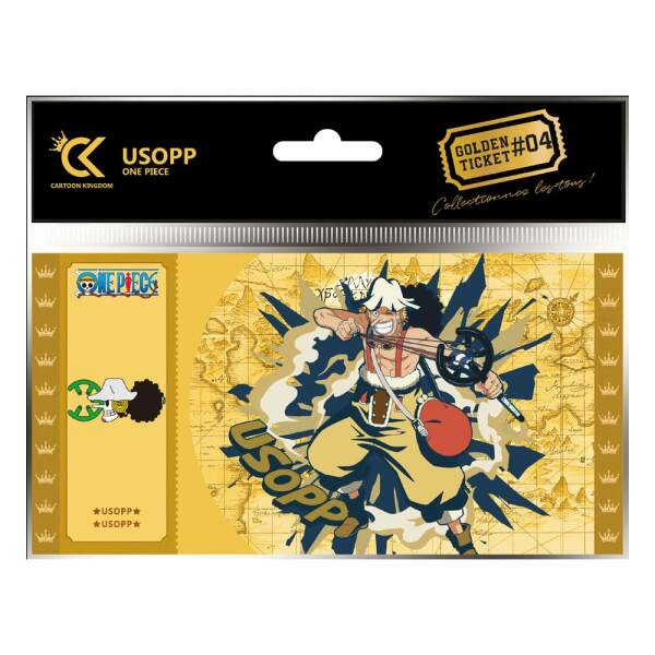 One Piece Golden Ticket 04 Usopp Caja 10