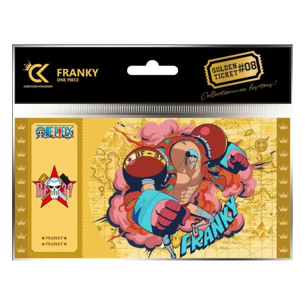 One Piece Golden Ticket 08 Franky Caja 10