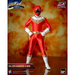 Power Rangers Zeo Figura Figzero 1 6 Ranger V Red 30 Cm