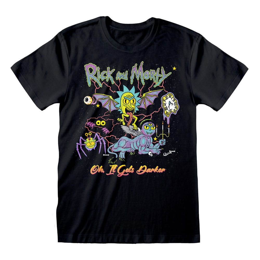 Rick And Morty Camiseta Oh It Gets Darker Talla L