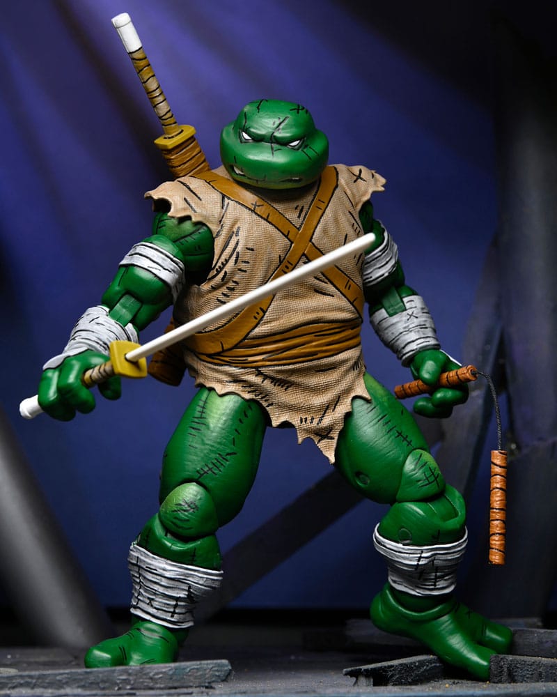 Teenage Mutant Ninja Turtles Mirage Comics Figura Michelangelo The Wanderer 18 Cm