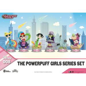The Powerpuff Girls Estatuas Mini Diorama Stage The Powerpuff Girls Series Set 12 Cm