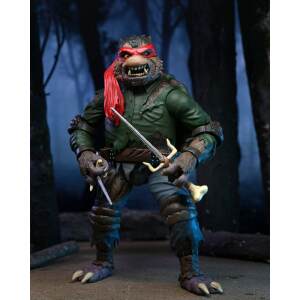 Universal Monsters X Teenage Mutant Ninja Turtles Figura Ultimate Raphael As The Wolfman 18 Cm