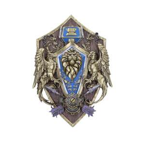 World Of Warcraft Decoracion Mural Alliance 30 Cm