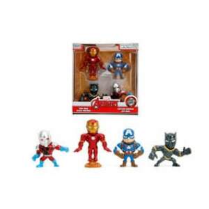 Avengers Pack De 4 Figuras Nano Metalfigs Diecast 6 Cm