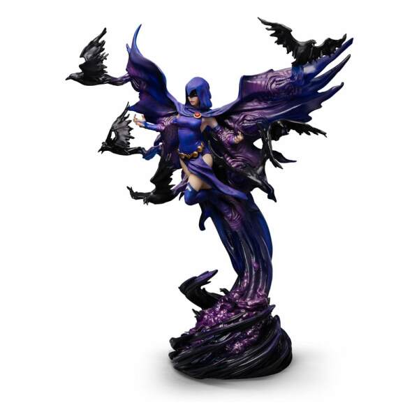Dc Comics Estatua 1 10 Art Scale Teen Titans Raven 32 Cm
