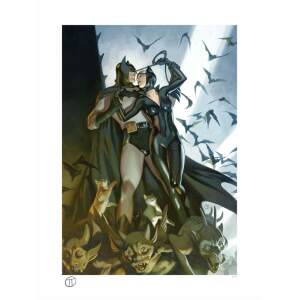 Dc Comics Litografia Batman Catwoman 46 X 61 Cm Sin Marco