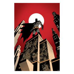 Dc Comics Set De 4 Posteres Batman Villain Skyline 61 X 91 Cm 4