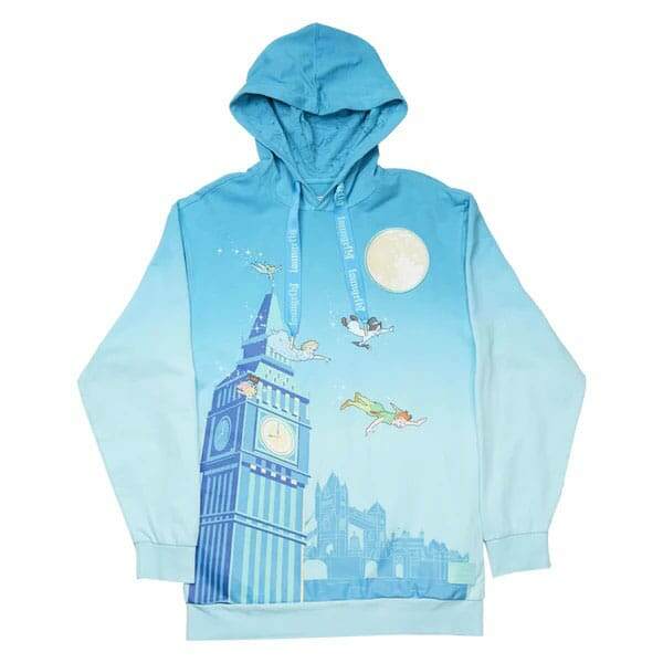 Disney By Loungefly Sudadera Capucha Unisex Peter Pan You Can Fly Talla L