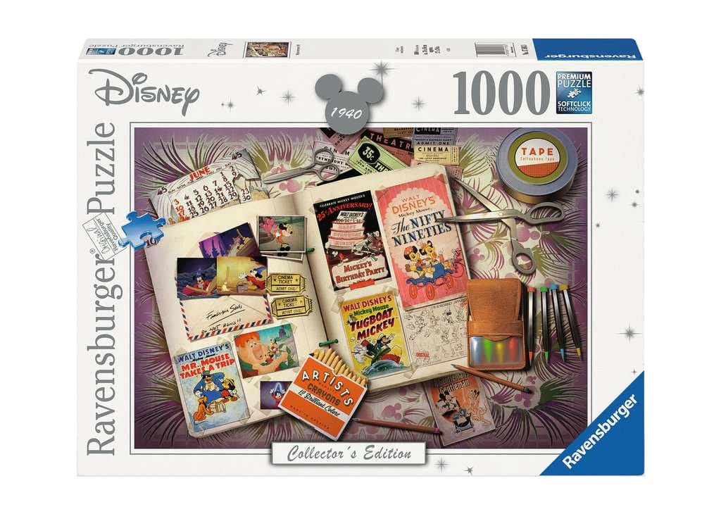 Disney Collector Edition Puzzle 1940 1000 Piezas