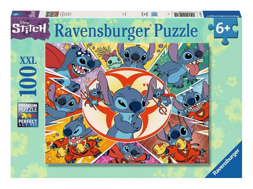 Disney Puzzle Para Ninos Xxl Stitch In My World 100 Piezas
