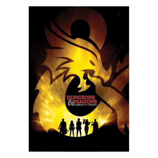 Dungeons Dragons Movie Set De 4 Posteres Ampersand Radiance 61 X 91 Cm 4