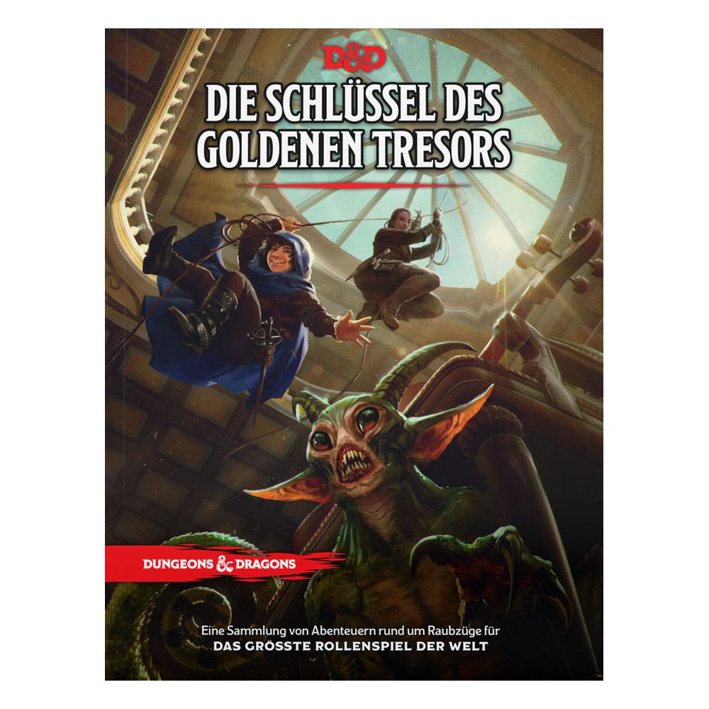 Dungeons & Dragons RPG aventura Die Schlüssel des Goldenen Tresors alemán