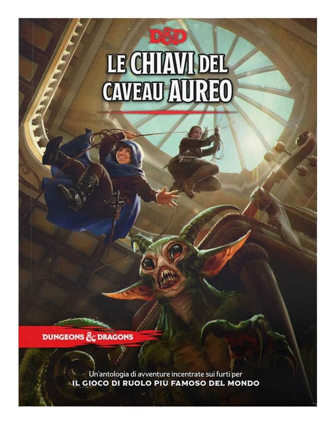 Dungeons & Dragons RPG aventura Le Chiavi del Caveau Aureo italiano