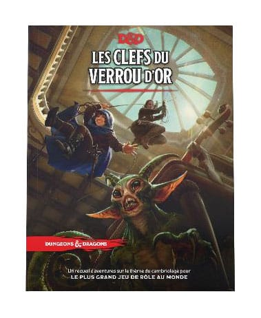 Dungeons & Dragons RPG aventura Les Clefs du Verrou d’Or francés