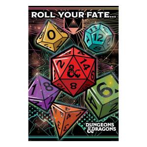 Dungeons Dragons Set De 4 Posteres Roll Your Fate 61 X 91 Cm 4