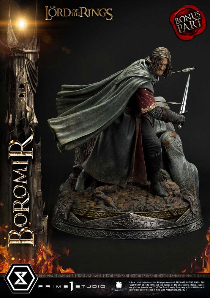 El Senor De Los Anillos Estatua 1 4 Boromir Bonus Ver 51 Cm