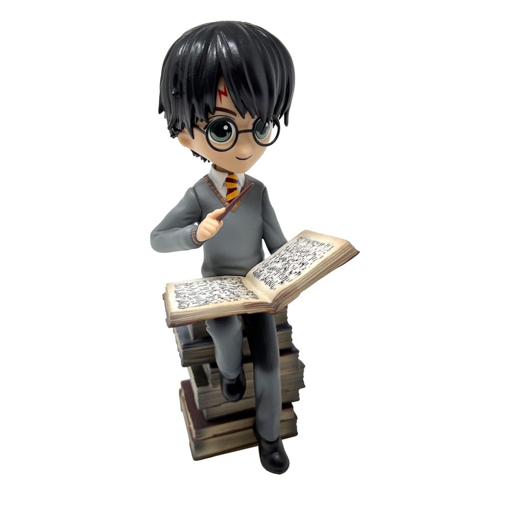 Harry Potter Estatua Harry and the Pile of Spell Book 21 cm
