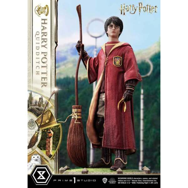 Harry Potter Estatua Prime Collectibles 1 6 Harry Potter Quidditch Edition 31 Cm