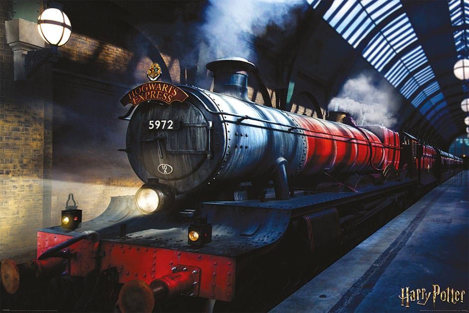 Harry Potter Set de 4 Pósteres Expreso de Hogwarts 61 x 91 cm (4)