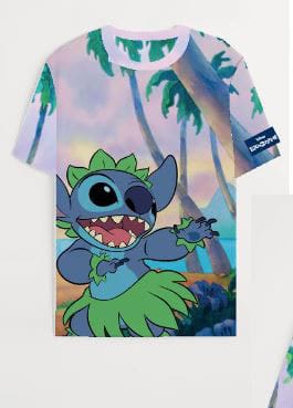 Lilo Stitch Camiseta Aop Talla L