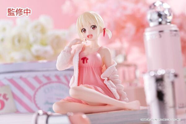 Lycoris Recoil Estatua Pvc Desktop Cute Figure Chisato Nishikigi Roomwear Ver 13 Cm
