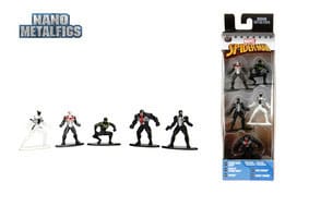 Marvel Comics Pack de 5 Figuras Nano Metalfigs Diecast Spider-Man 2B 4 cm