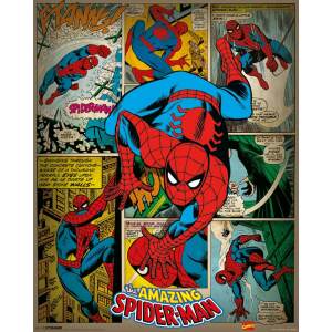 Marvel Comics Set De 4 Posteres Spider Man Retro 40 X 50 Cm 4