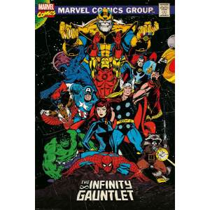 Marvel Comics Set De 4 Posteres The Infinity Gauntlet 61 X 91 Cm 4